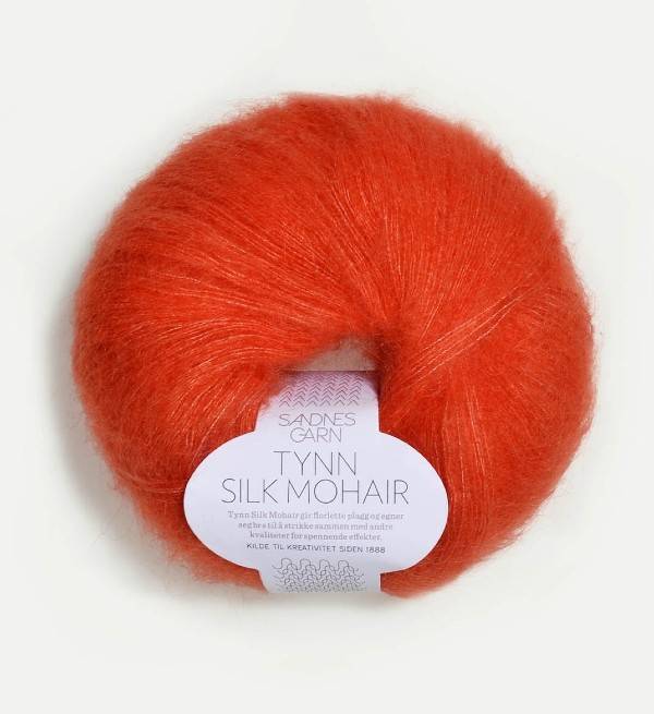 Tynn Silk Mohair 3818 orange