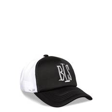 BLS HAFNIA Handwritten Trucker Cap |Black |One Size