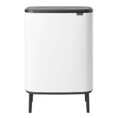 Brabantia Bo touch bin high 2x30 L Hvid