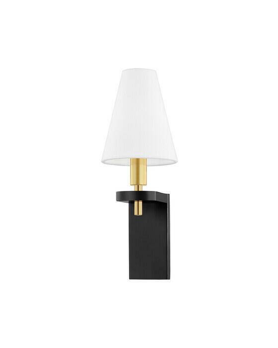Dooley væglampe antik messing/bronze