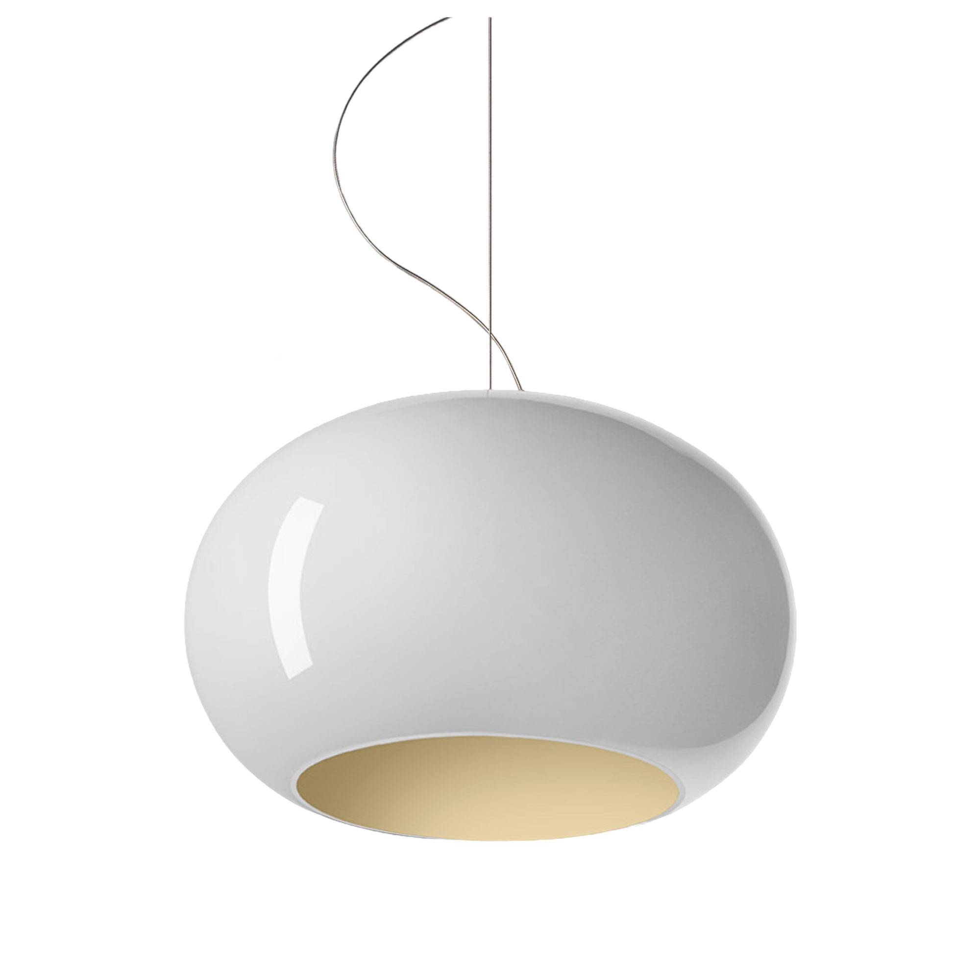 Foscarini - Buds 2 - Pendellampa, Varmvit, Dimbar LED-lampa, Kabel 340 cm - Pendellampor - Rodolfo Dordoni - Vit