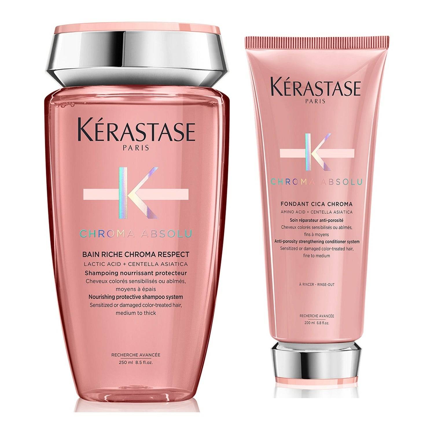 Kérastase Colour Care Essentials Shampoo 250 ml & Conditioner 200 ml - 450 ml