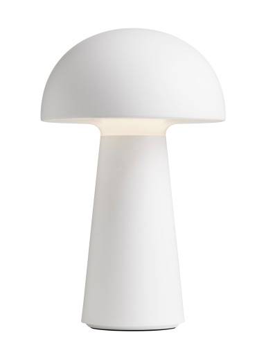 Nielsen Light Move Me genopladelig bordlampe, hvid