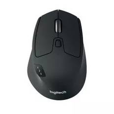 LOGITECH Logitech M720, Højre hånd, Optisk, RF trådløs+Bluetooth, 1000 dpi, Sort, Hvid