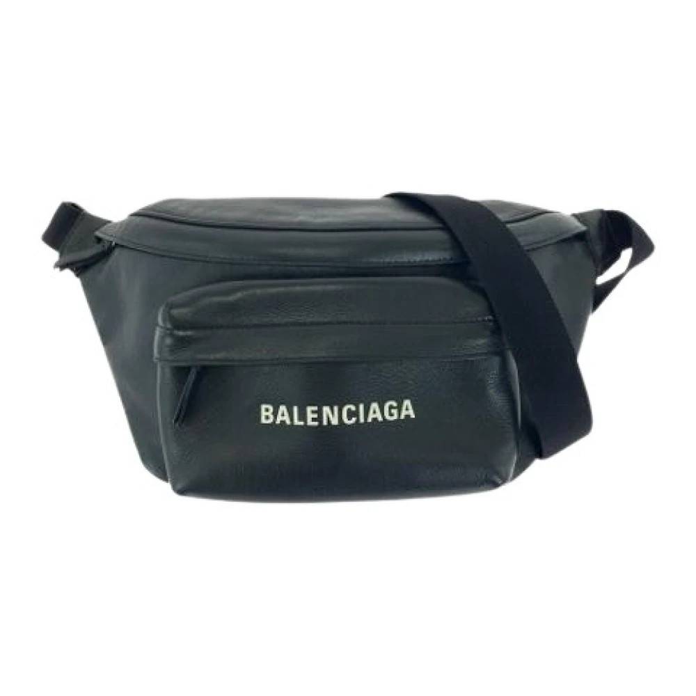Balenciaga Vintage Pre-owned Vintage Bumbag - Vintage - unisex - Sort - ONE SIZE - Læder