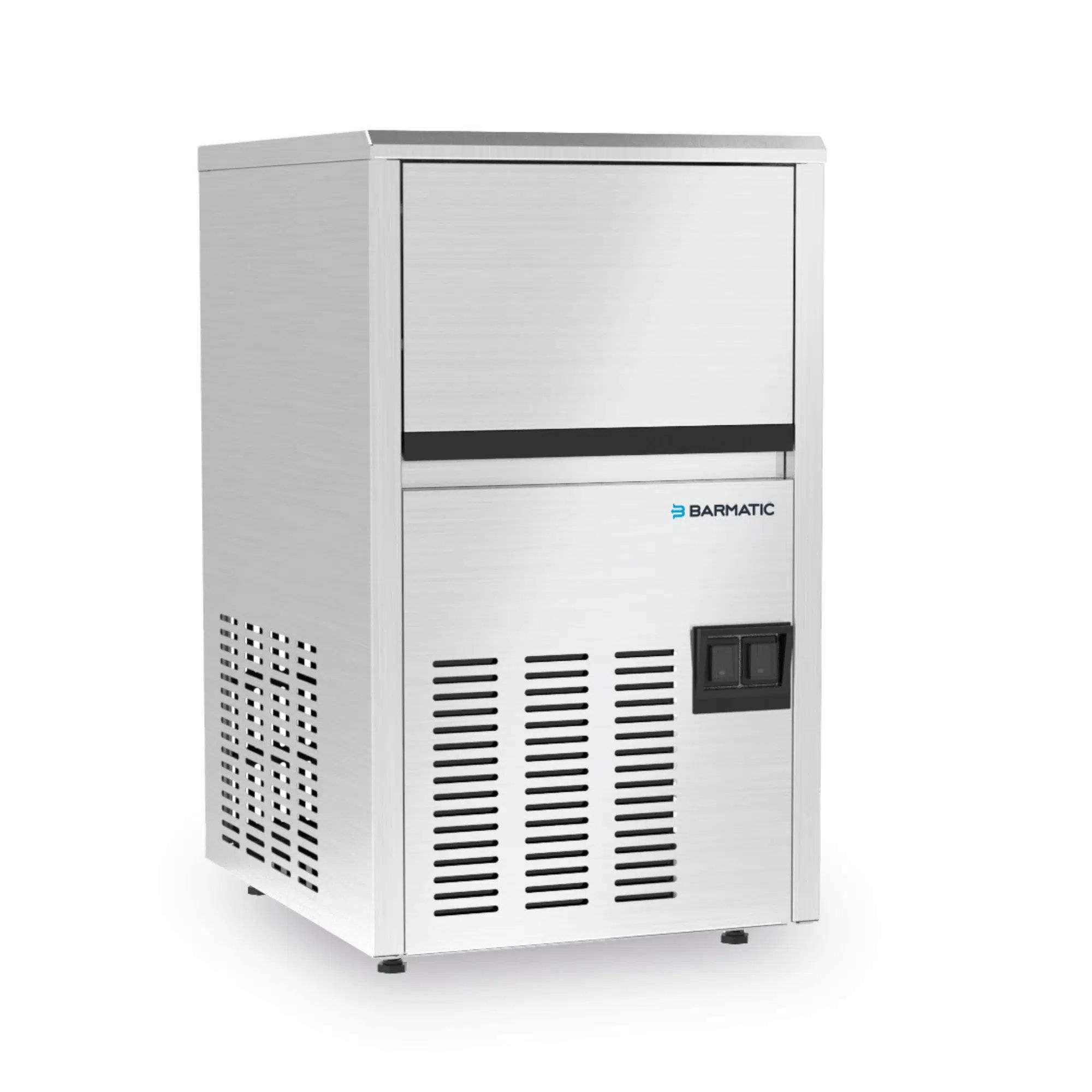 Luftkølet isterningemaskine Coolice 21kg / 24t, beholder 4kg