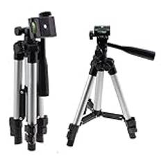 Navitech Lätt aluminiumstativ kompatibelt med Nikon D3500 digital SLR-kamera
