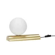 Balance Bordlampe Messingfarve/Hvid