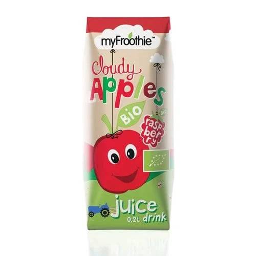 MyFroothie Børnejuice Apple & Raspberry Ø - 1 stk
