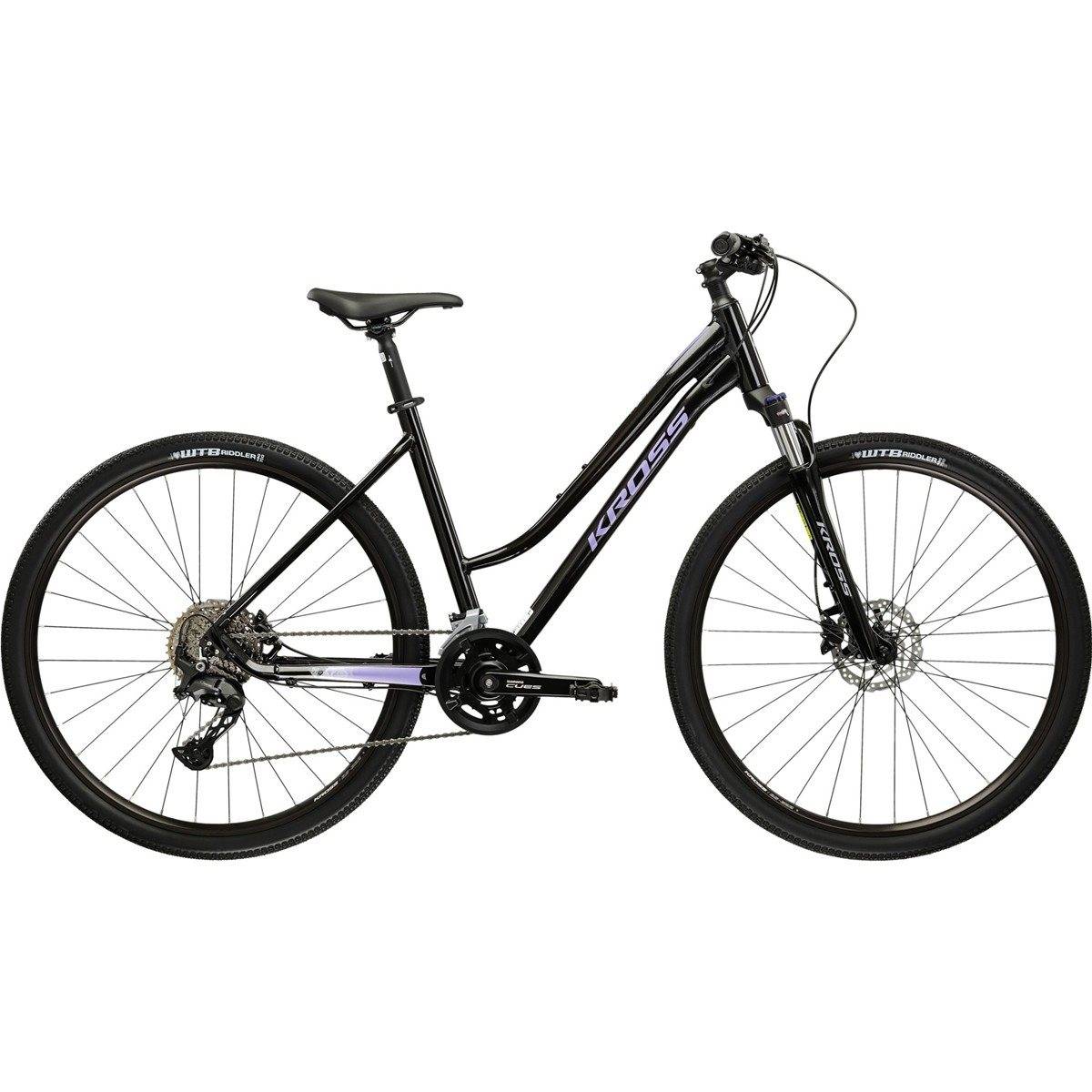 Cityhybrid Kross Evado 7.0 W Black/Purple - Svart/Lila (M)