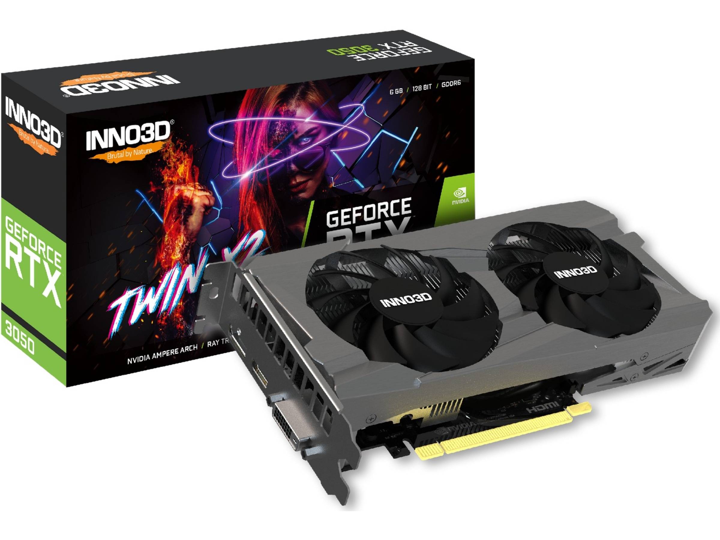 Geforce RTX 3050 V2 Twin X2 6GB