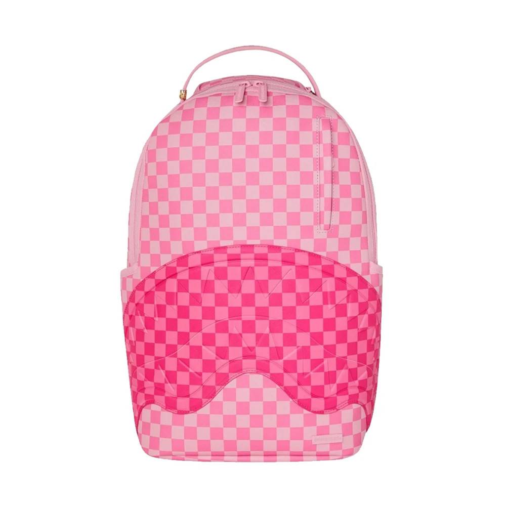 SPRAYGROUND Pink Sharks In Paris Patch Rygsæk - Tasker - Herre - Flerfarvet - ONE SIZE - Uld