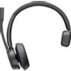 POLY Voyager 4310-M UC Voyager 4300 UC series headset on-ear Bluetooth wireless active noise cancelling black