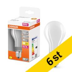 LED lampa E27 | A70 matt | 2700K | 18W (150W) dimbar 6st [Osram]