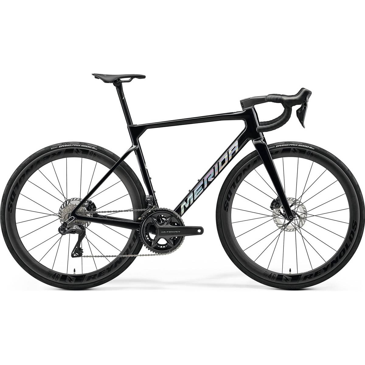 Racercykel Merida Scultura 9000 Metallic Black/Flash Bcp M - Svart ( )