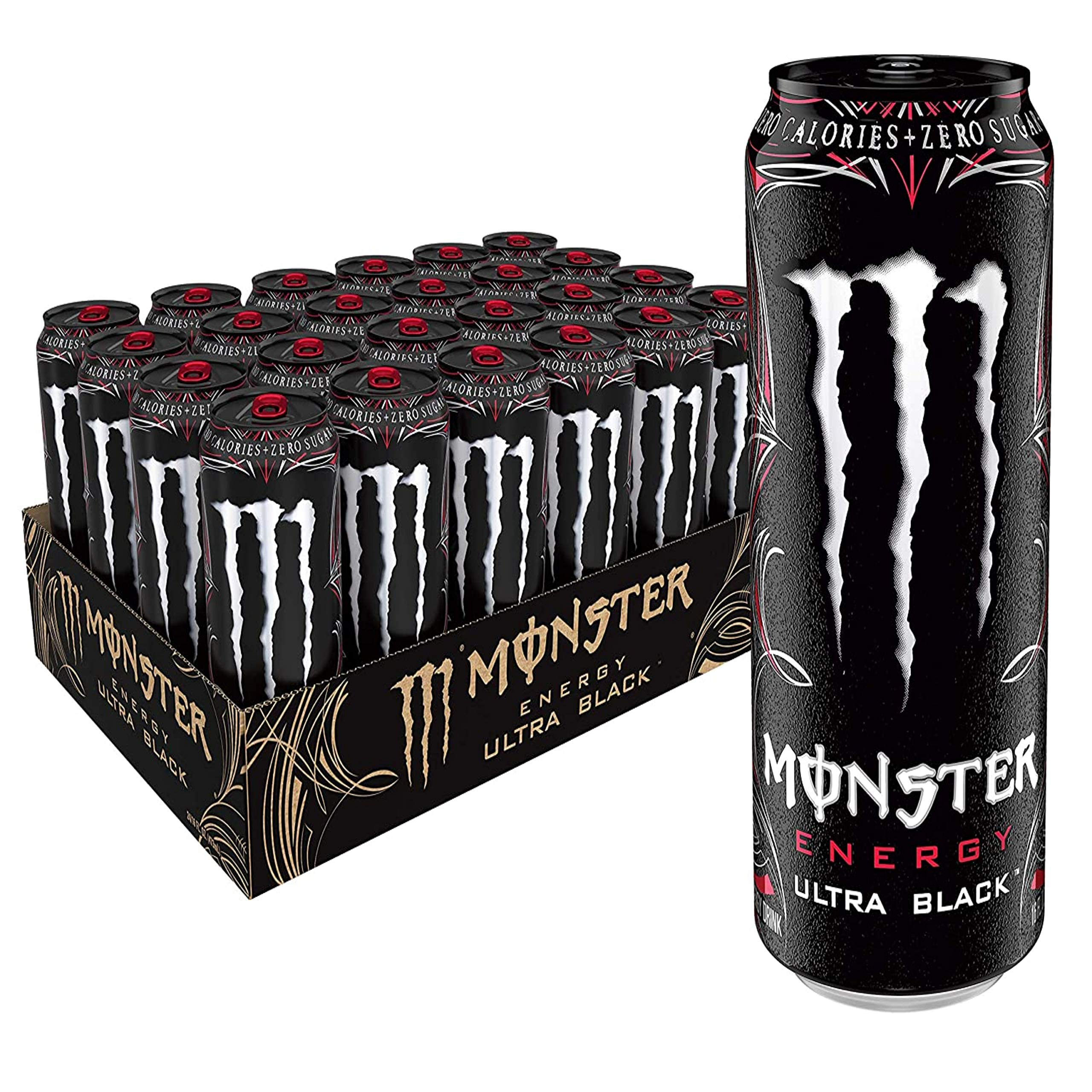 Monster Energy Ultra Black (Sockerfri) 500ml - 12-pack