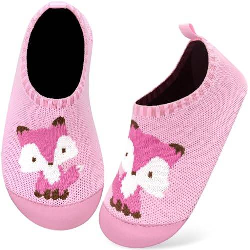 Kyopp Hausschuhe Kinder Junge Mädchen Pantoffeln Rutschfest Barfussschuhe