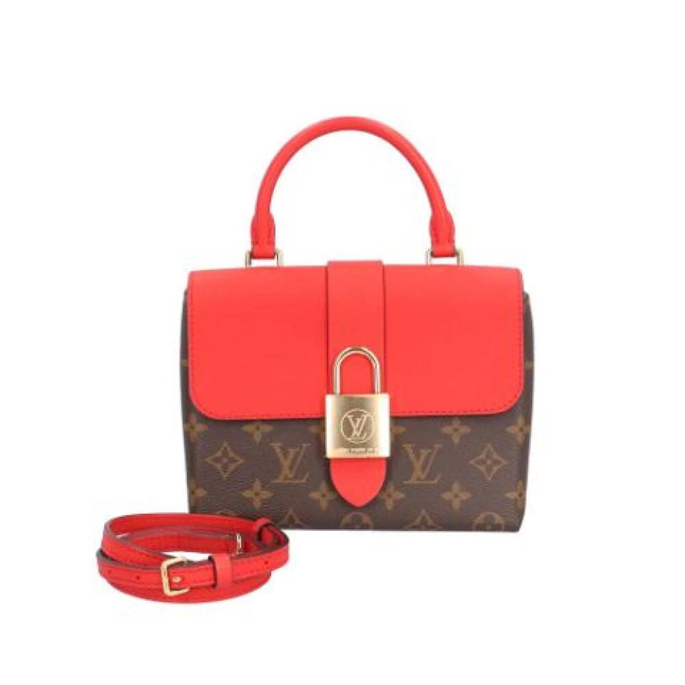 Louis Vuitton Vintage Pre-owned Vintage Monogram Skuldertaske - Vintage - Dame - Orange - ONE SIZE - Uld