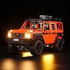 LIGHTAILING Lampset för Lego-42177 Mercedes-Benz G-500 PROFESSIONAL Line Byggnadsmodell - ingår inte i modellen