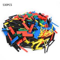 530pcs Heat Shrink Tube Polyolefin Insulated Shrinkable Tubing Wire Cable Sleeving Wrap