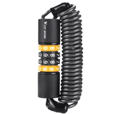 TEMU Bicycle Lock | 4-digit Combination Cable | Waterproof Anti-theft Bike Chain Lock | High-security, Cable | Alloy & Abs | Suitable For Mountain/road Bikes, Helmets, Motorcycles, Gates, Bike Lock
