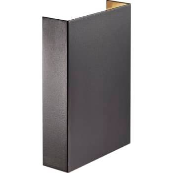 Fold 15 væg, 2x3,5W, 3000K, sort.
