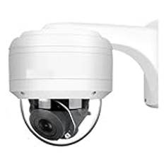 Säkerhetskameror, 5MP P2P POE PTZ IP-säkerhetskamera utomhus 12X 10X optisk zoom Huamn Detection CCTV High-Speed Dome Surveillance POE IP-kamera(5MP POE PTZ Camera)