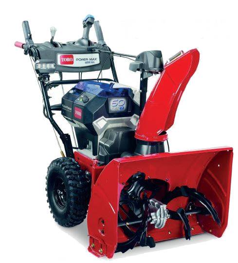 Toro batterisnöslunga Power Max E26 - 2-stegslunga, inkl. 2 st batteri och laddare