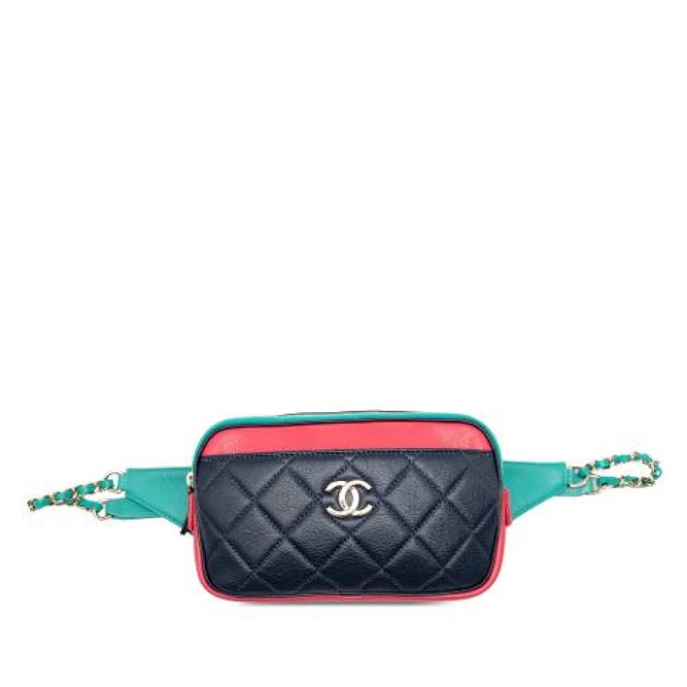 Chanel Vintage - Pre-owned Quilted Goatskin Belt Bag Vintage - Dam - ONE Size - Läder