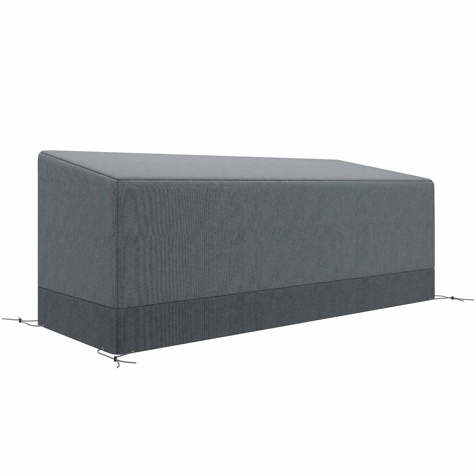 Vattentätt möbelöverdrag för utomhusbruk – 600D Oxford, 190,5x72x76 cm