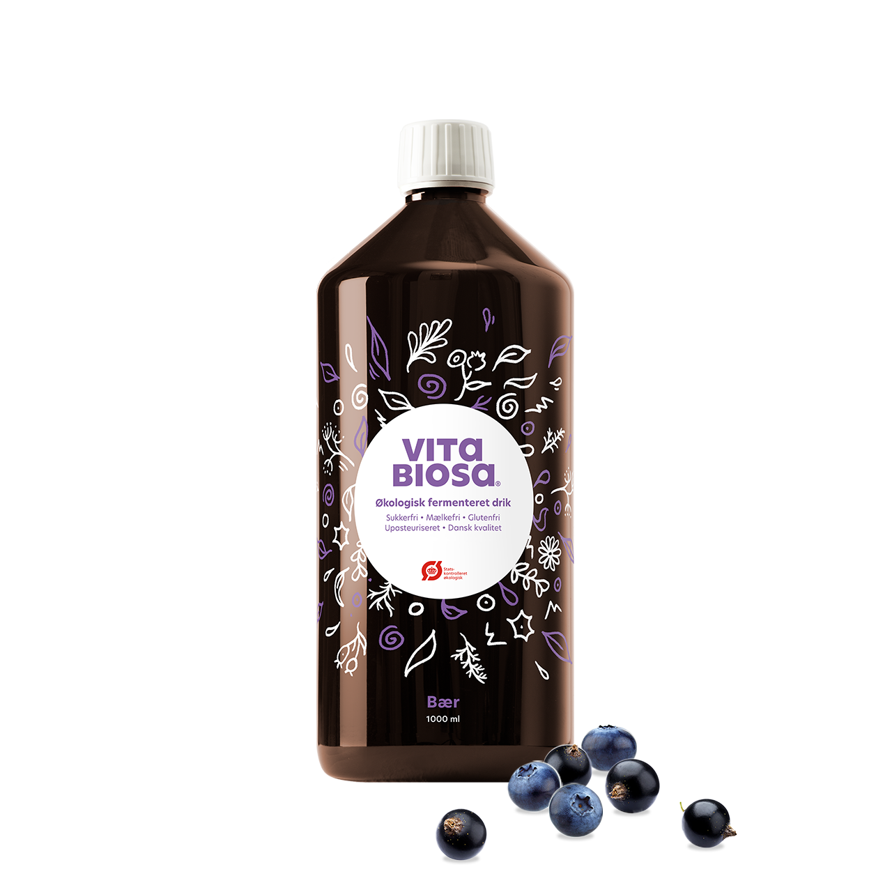 Vita Biosa Bær 1000 ml Øko