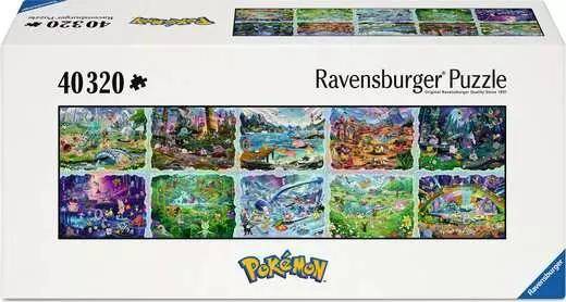 Ravensburger Pokémon-puslespil – 40.320 brikker - Forventet levering: 7 hverdage