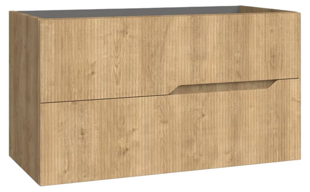 TVÄTTSTÄLLSSKÅP TENFORS BAMBU EK MATT 100CM