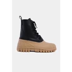 Patrol Boot Leather Black/Fudge - Fudge - 38