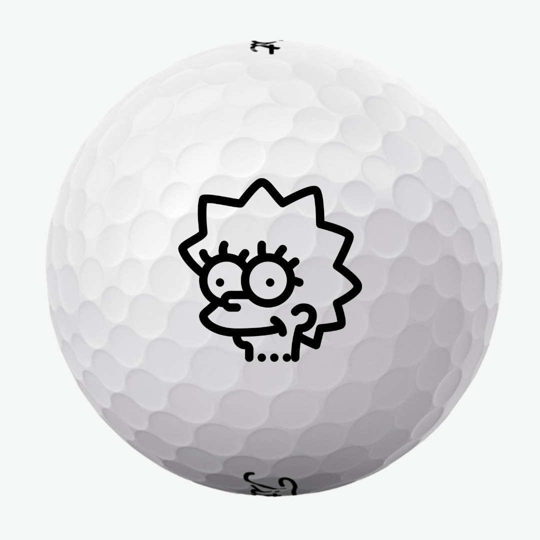 Golfbolde med Lisa Simpson