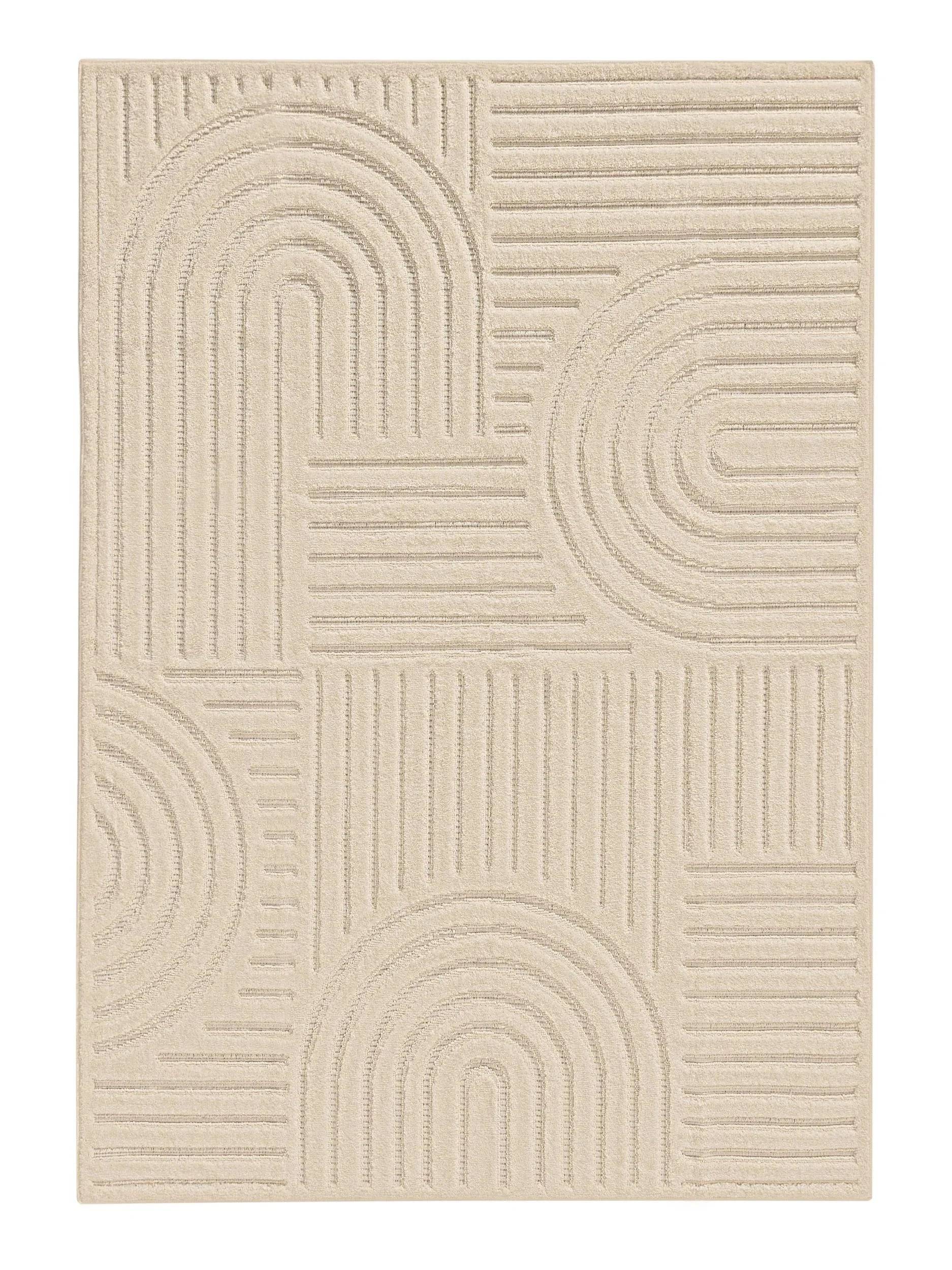 ZICO Creme Tæppe - Rektangulær / 240x340 cm / Hvid