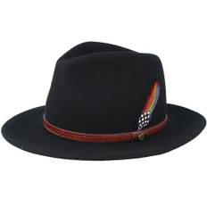 Stetson - Svart traveler Hatt - Woolfelt Black Traveller @ Hatstore