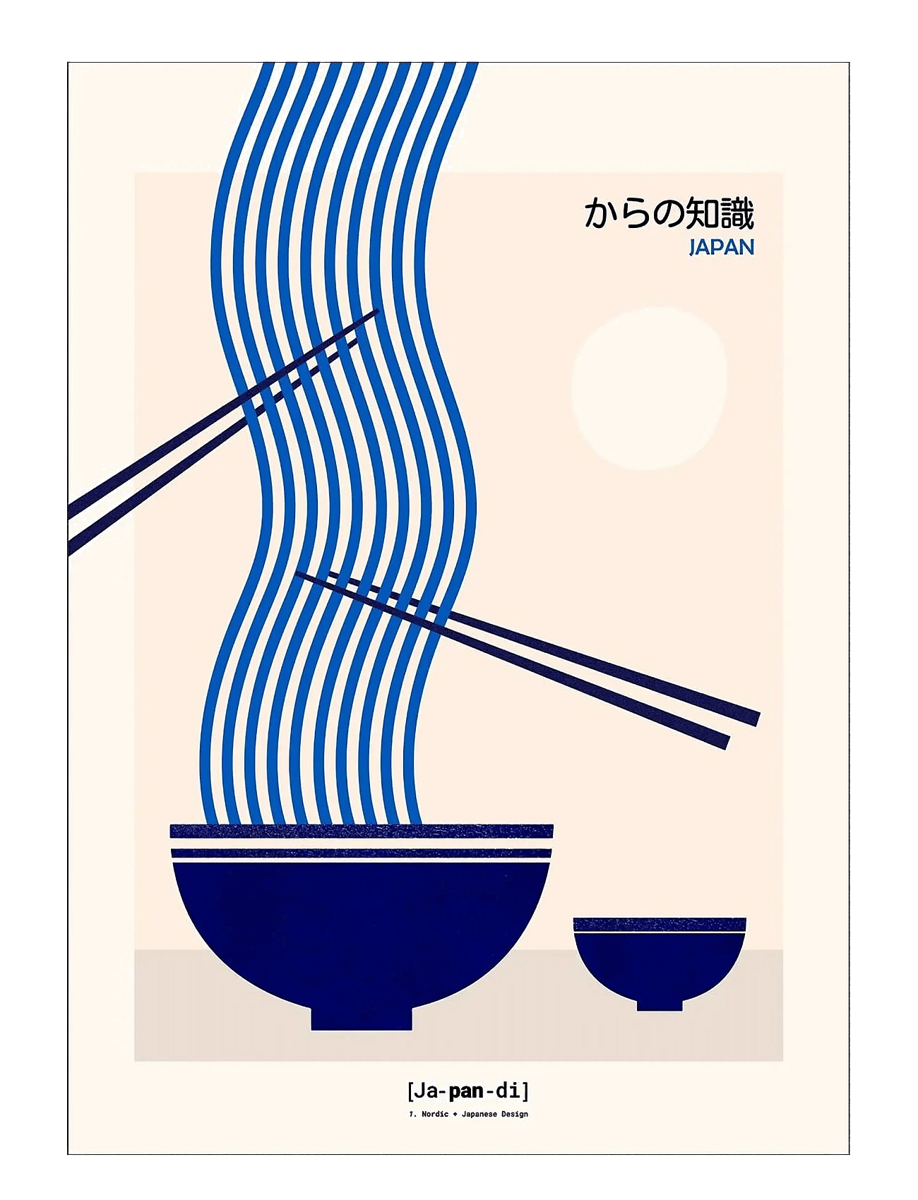 Poster & Frame Japandi - Nordic + Japanese Design Ii - Multi/patterned - 30X40 cm