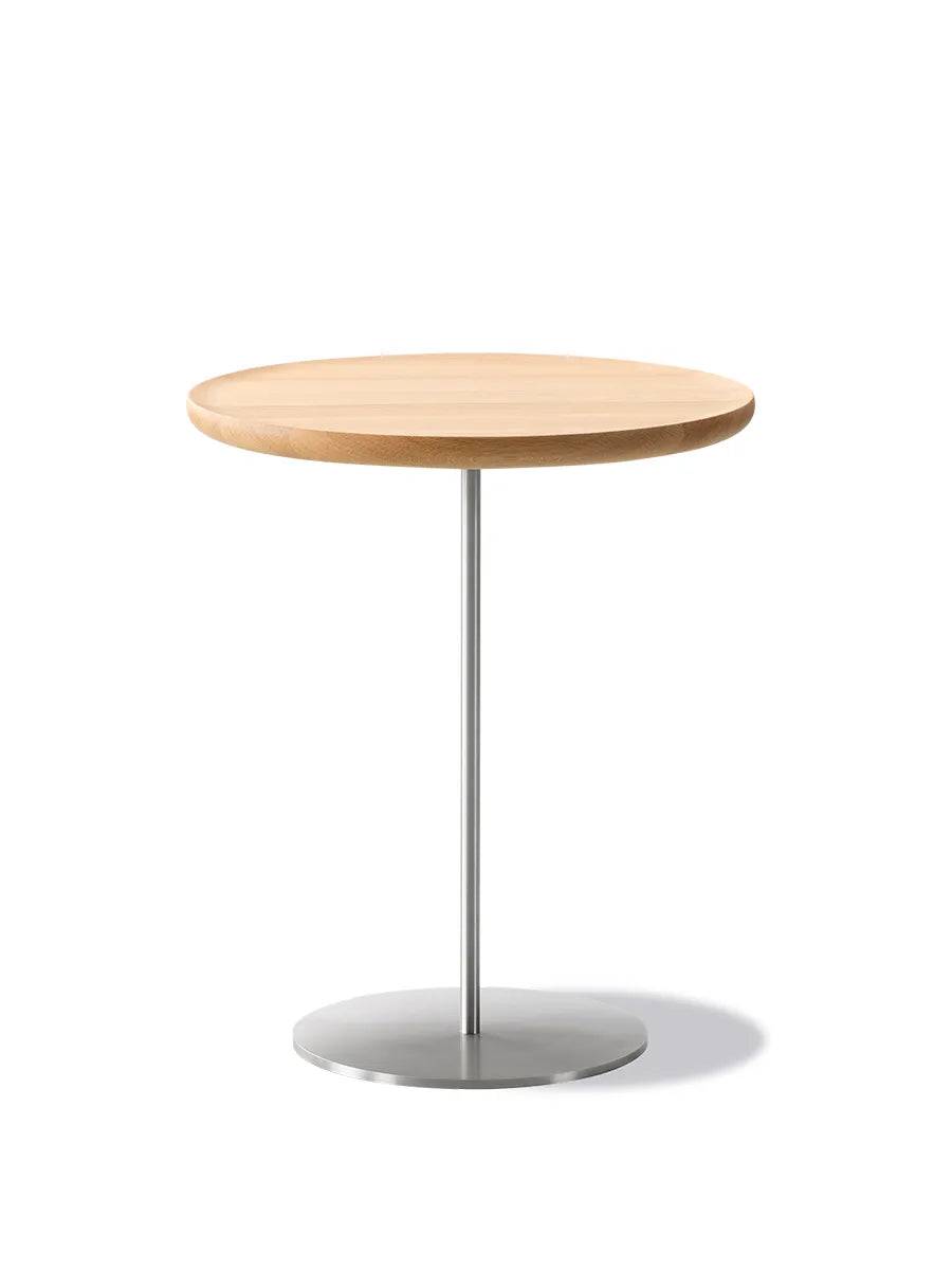 Pal Table Ø44 fra Fredericia Furniture H: 52 cm / Sort lak / Sort - Jacobsen Plus