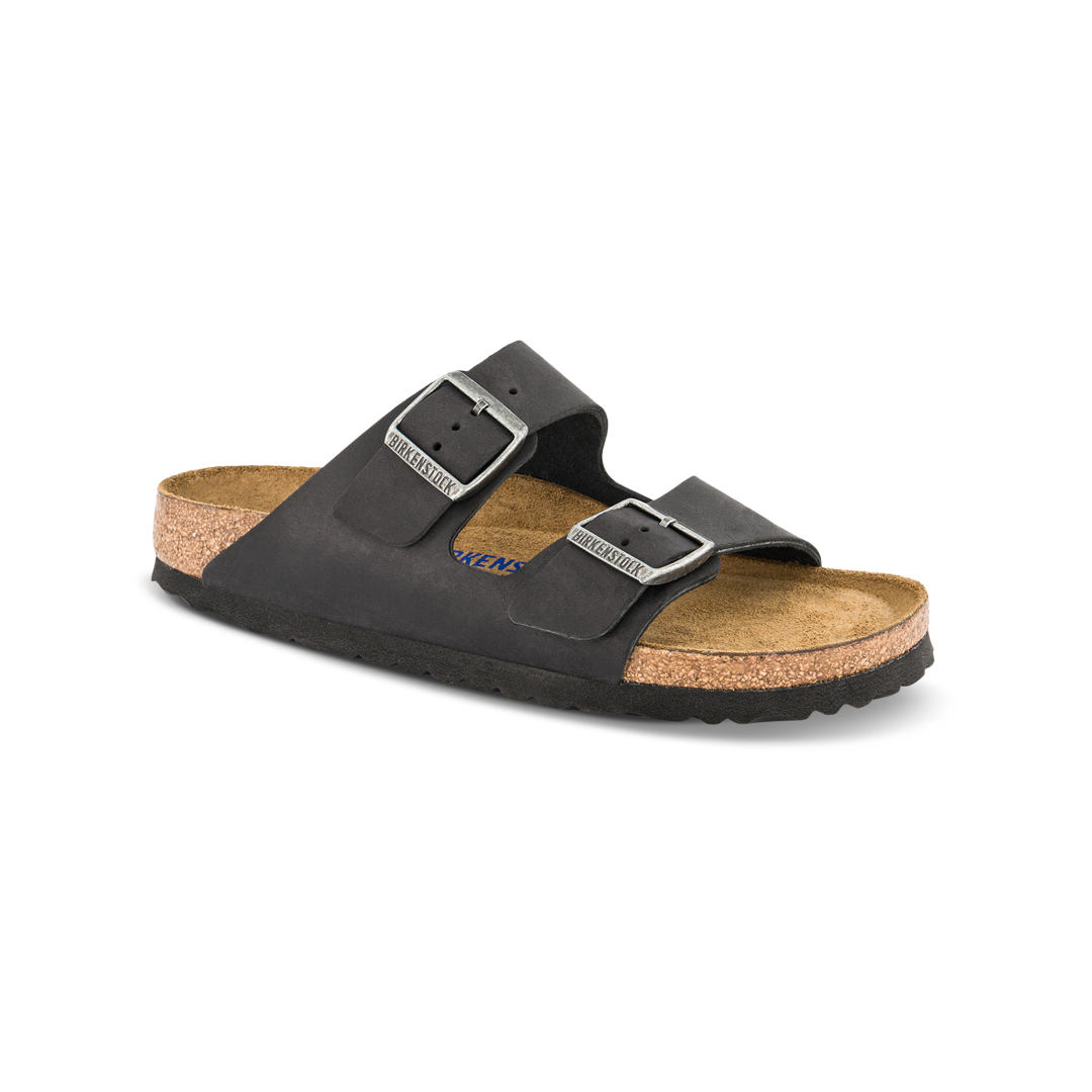 Birkenstock Arizona Soft Sandal Narrow Sort 0752483 - 44