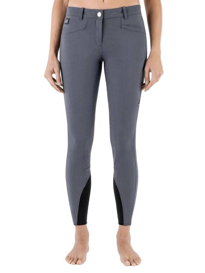 Equiline Cedar Ridebukser med Fuldgrip - Grå - 48/44