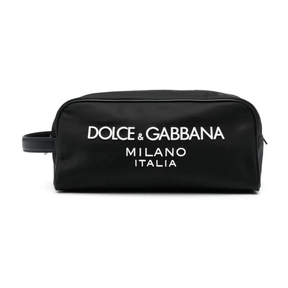Dolce & Gabbana - Nylon Tvättväska Väskor - Herr - ONE Size - Nylon