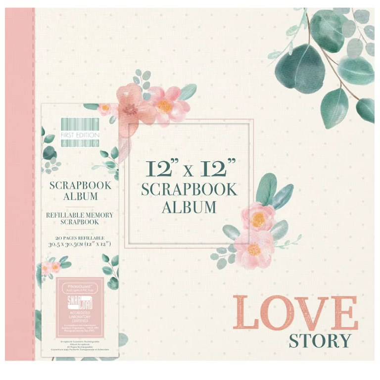 Scrapbookingalbum - Love - 30x30cm