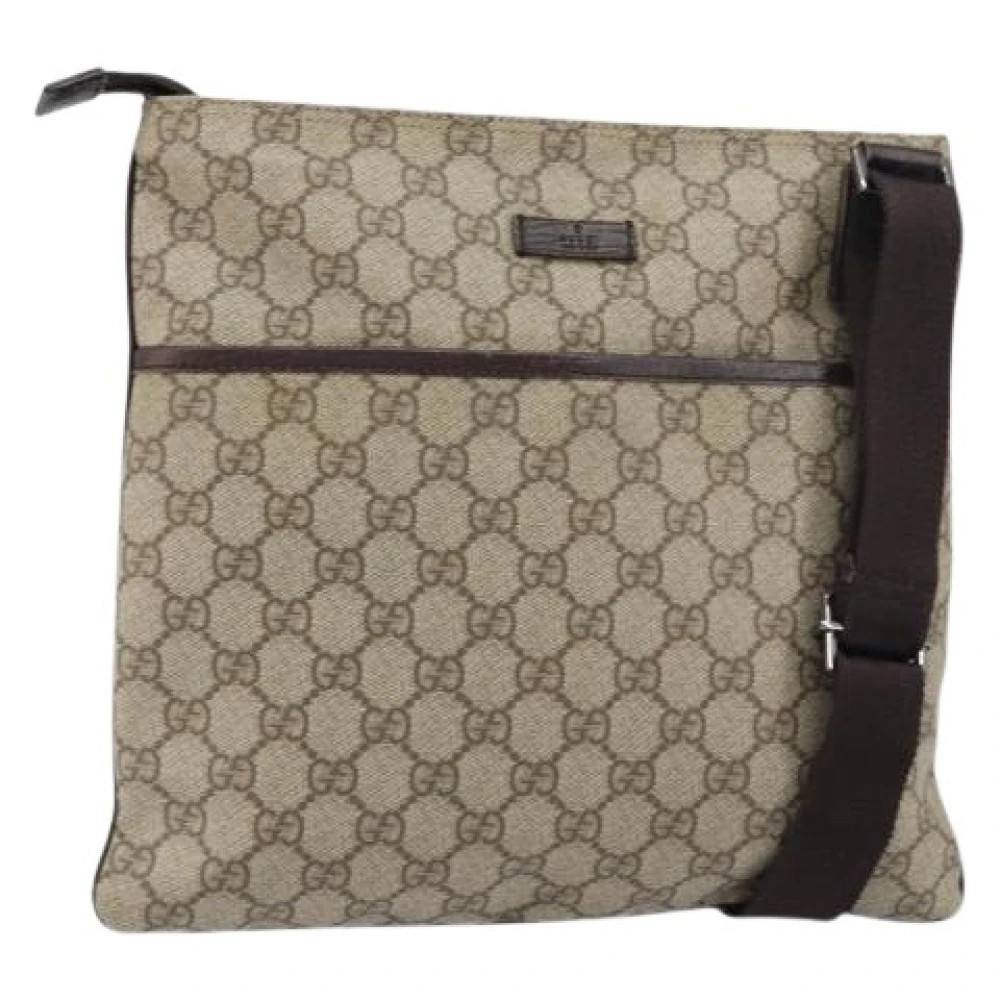 Gucci Vintage Pre-owned Cross Body Bag - Vintage - Dame - Beige - ONE SIZE -