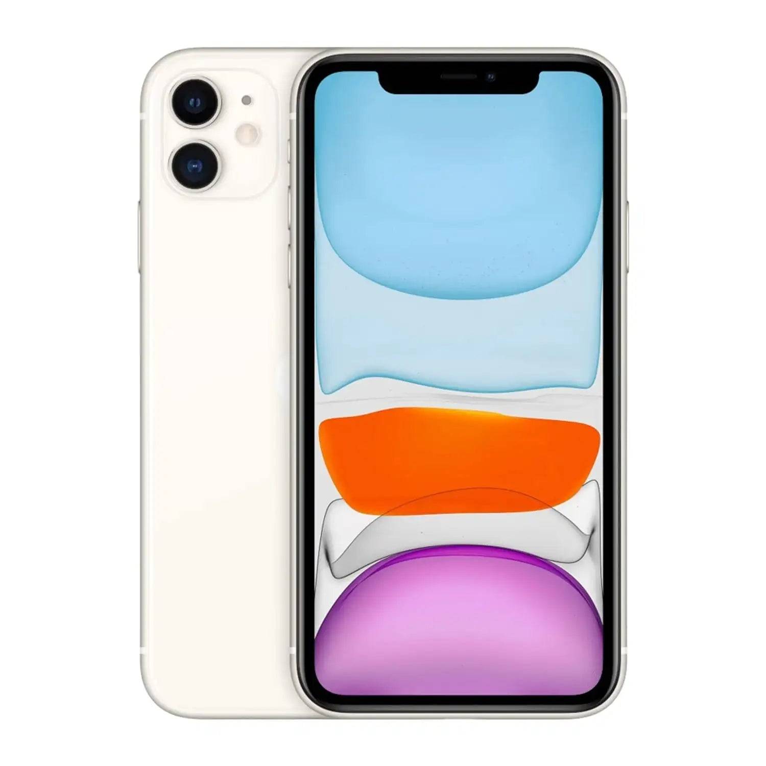 Brugt iPhone 11 | 64GB | Hvid | Brugbar stand