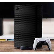 Svart kol skin playstation 5 dekal