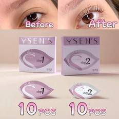 Lash Lift Kit, Refills För Lash Lifting - Långvarig finish - Professionellt resultat upp till 6-8 veckor - Eyelash Curling Set Hemma - Vitt