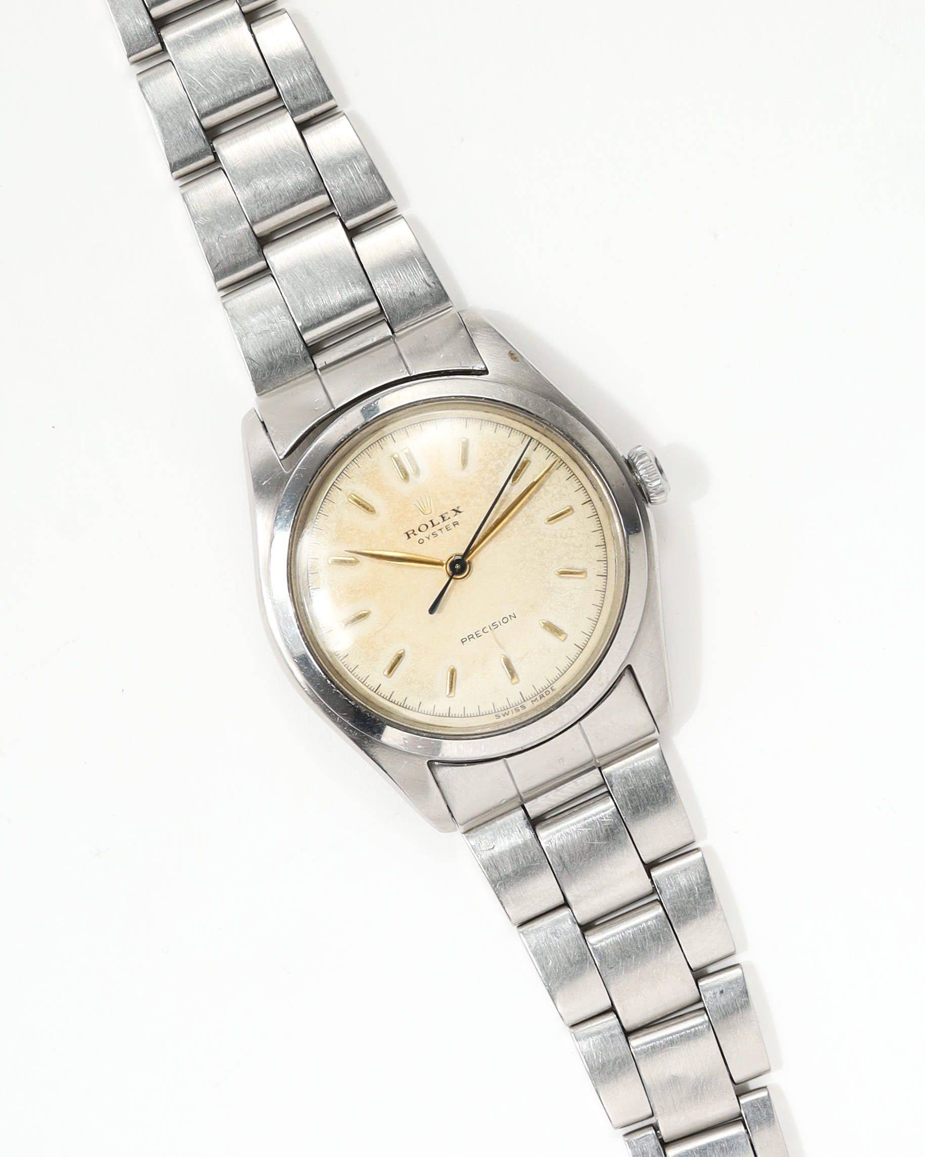 Rolex Oyster Precision 34mm Ref 4925 1959 Watch - Gold (One Size)