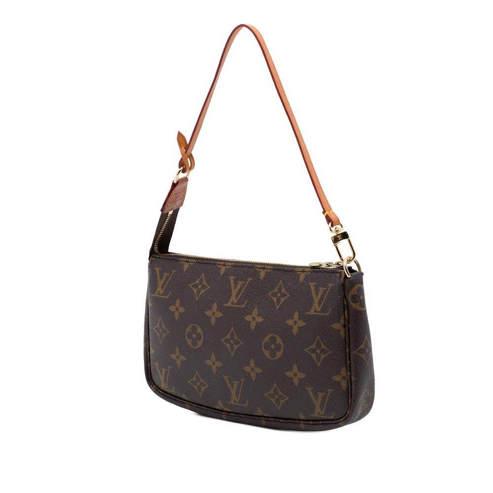 Louis Vuitton Vintage Pochette Accessoires Stl. - Handväskor Från Magasin - Brown (L 12cm x W 20cm x D 3cm)