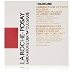 La Roche-Posay Toleriane Mineral Kompakt-Puder, Make-up für empfindliche Haut, Formel mit mattierenden Pigmenten und Perlit, Mittlere Deckkraft mit LSF 25, Farbe: Beige Sable Nr. 13, 9 g